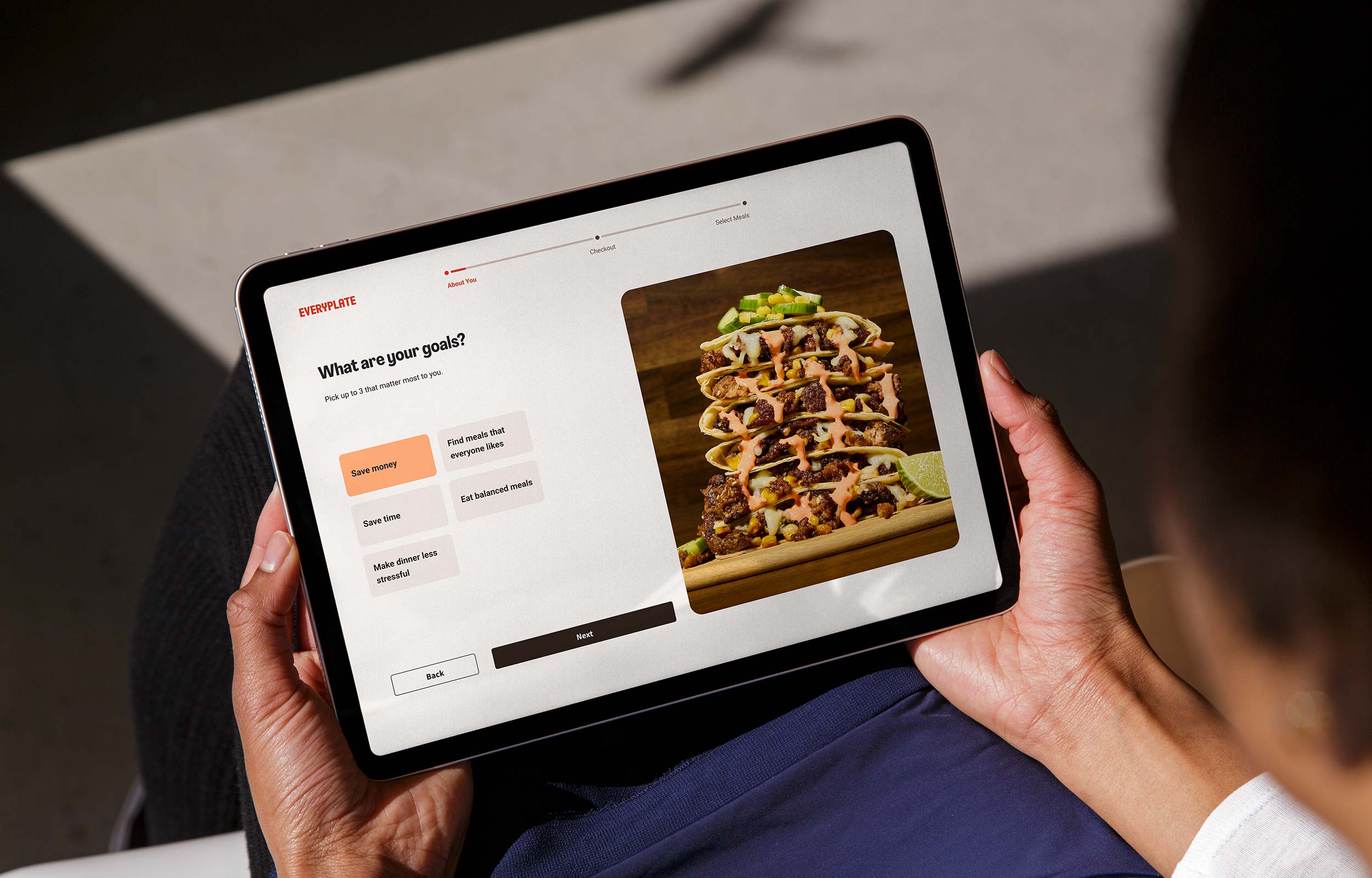 EveryPlate visual identity application