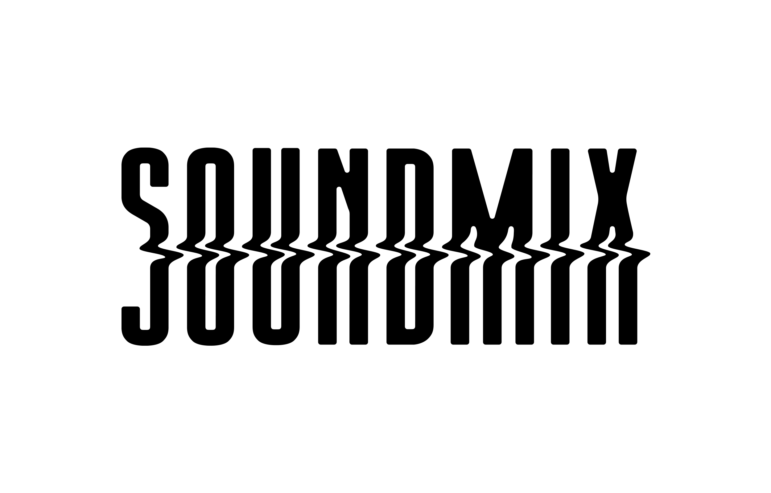 Animated Soundmix identity graphic