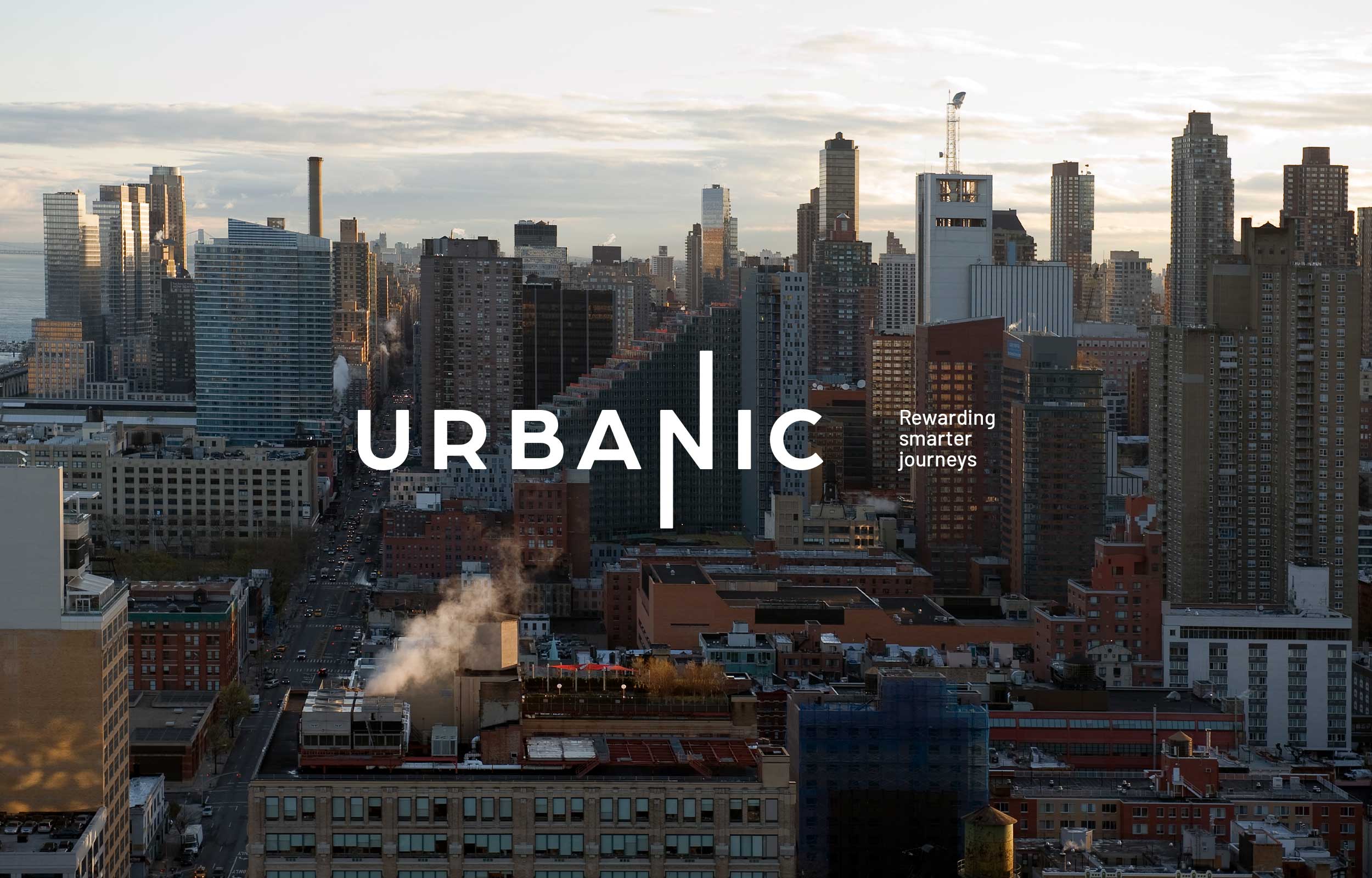 Urbanic sustainable transportation app visual identity