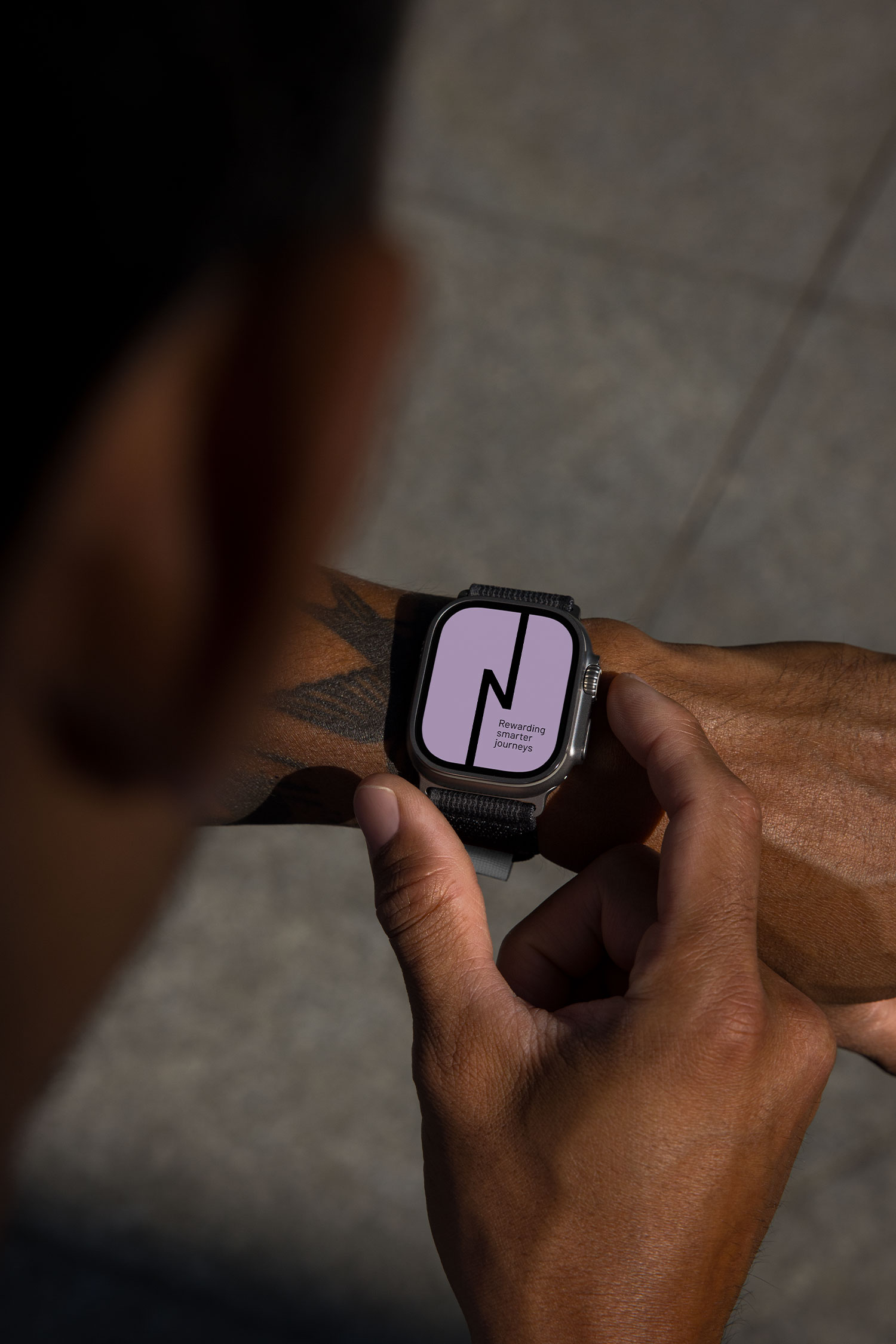 Urbanic sustainable transportation app visual identity