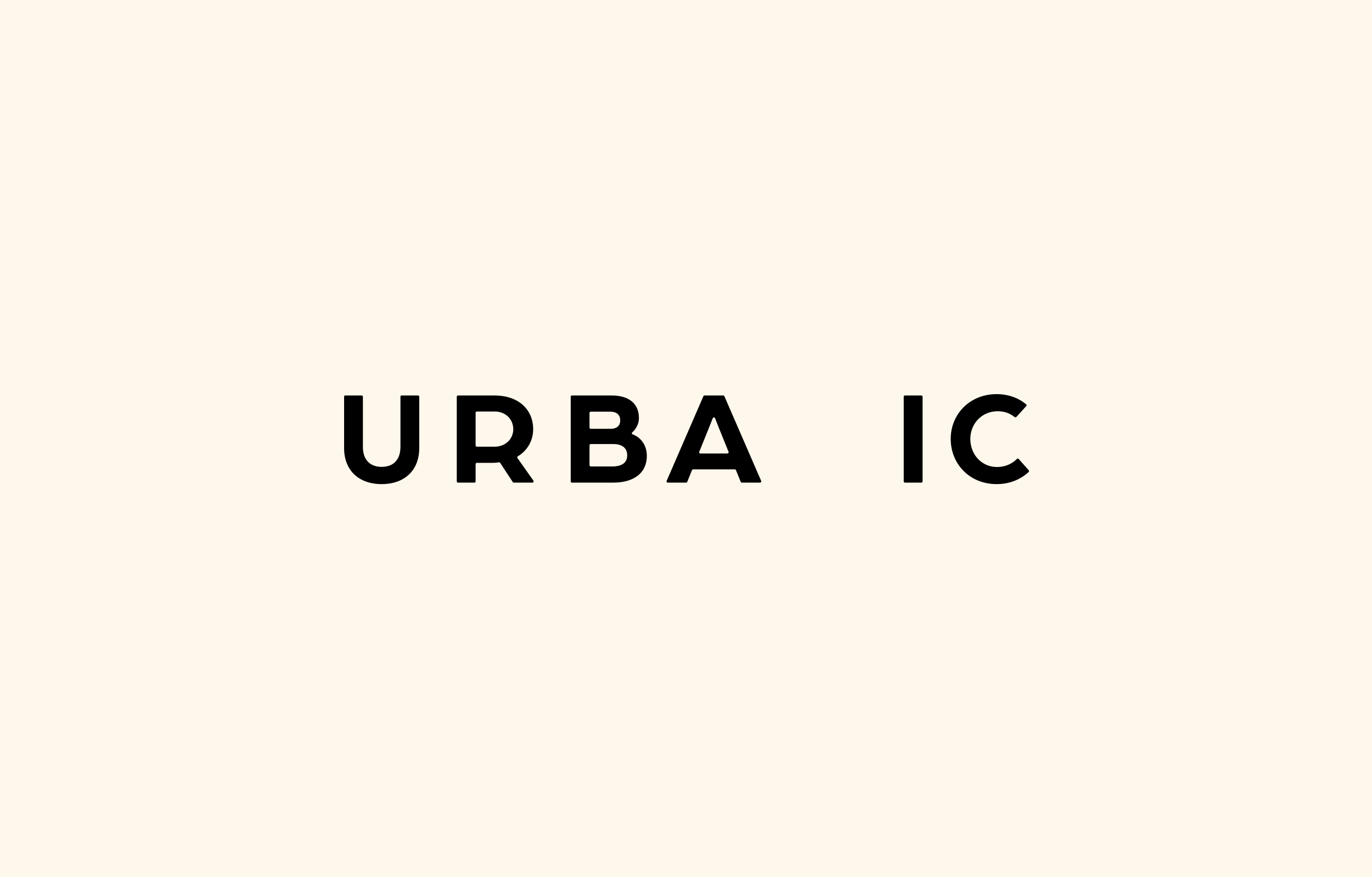 Animated Urbanic sustainable transportation app visual identity